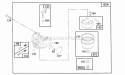 Page D Diagram and Parts List for  Briggs and Stratton Engine